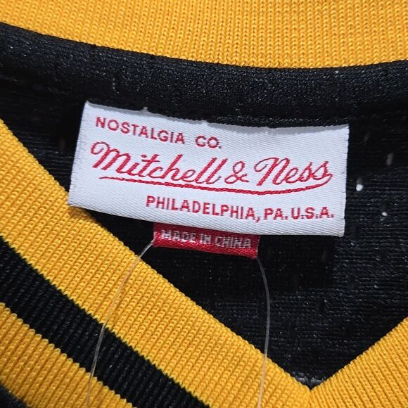 Pirates Black and Yellow Men's Jersey 56 3XL - Picture 4 of 13